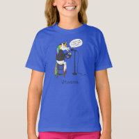 Camiseta de Chica divertida de poesía unicornio