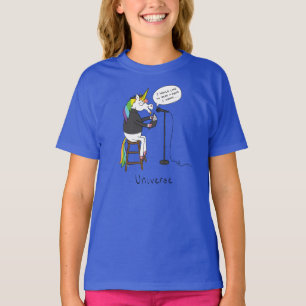 Camiseta de Chica divertida de poesía unicornio