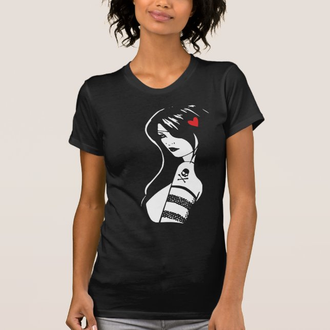 Camiseta de Chica pirata (Anverso)