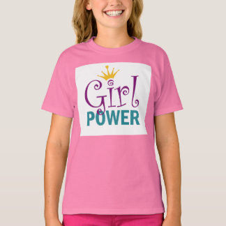 camiseta de chica Power rufled