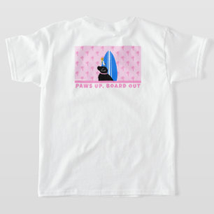 Camiseta de Chica rosado de perro de laboratorio n