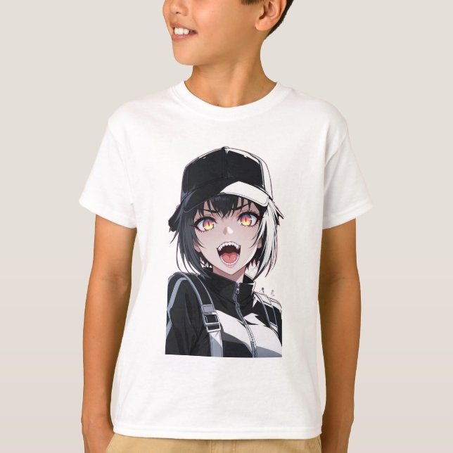 Camiseta de Chica Vampiro Anime (Anverso)