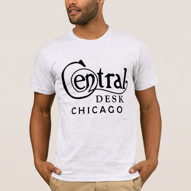 Camiseta de Chicago con el logotipo negro (Anverso)