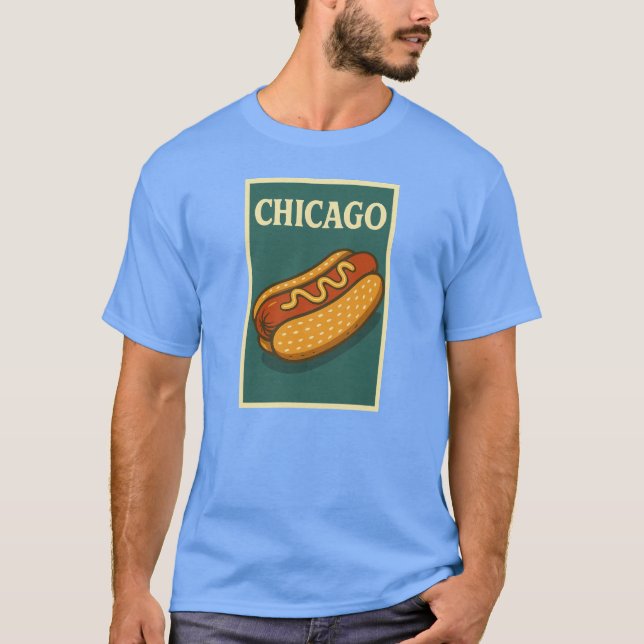Camiseta de Chicago Hot Dog (Anverso)