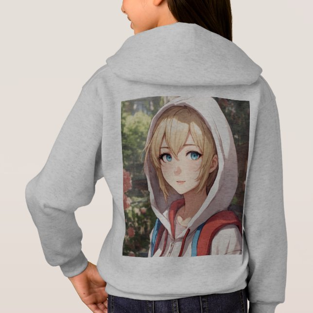 "Camiseta de Chicas animales delantera y trasera" (Reverso)