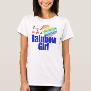 Camiseta de Chicas arcoiris