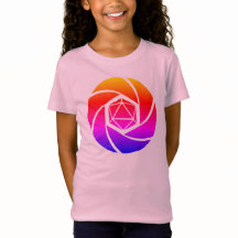 Camiseta de Chicas arcoiris D20