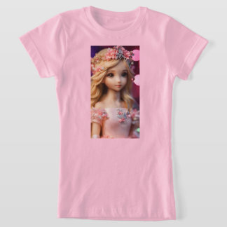camiseta de chicas barbie