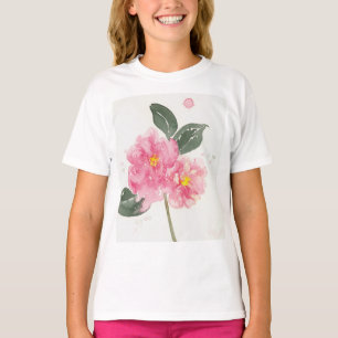 Camiseta de chicas camélicos rosados
