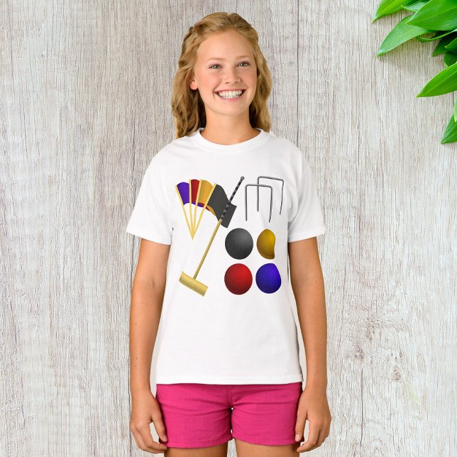 Camiseta de Chicas Croquet Set (Subido por el creador)