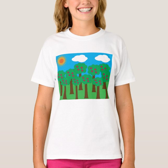 Camiseta de Chicas de Apple (Anverso)