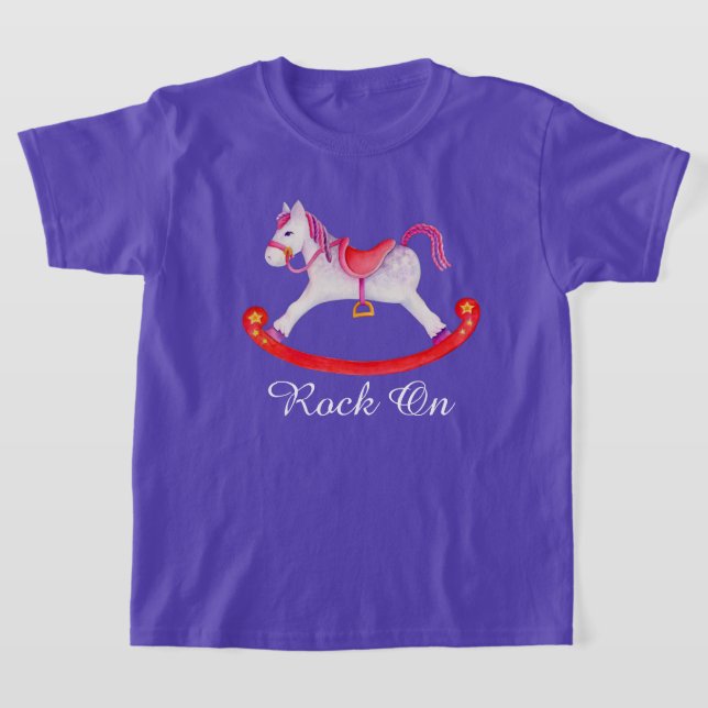 Camiseta de chicas de arte con mecedoras (Distribución)