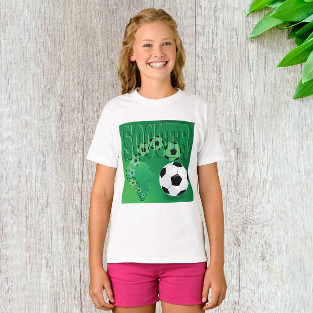 Camiseta de Chicas de bolas de fútbol (Subido por el creador)