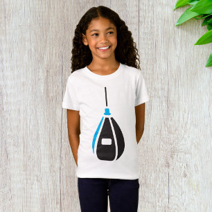 Camiseta de chicas de bolsa de boxeo