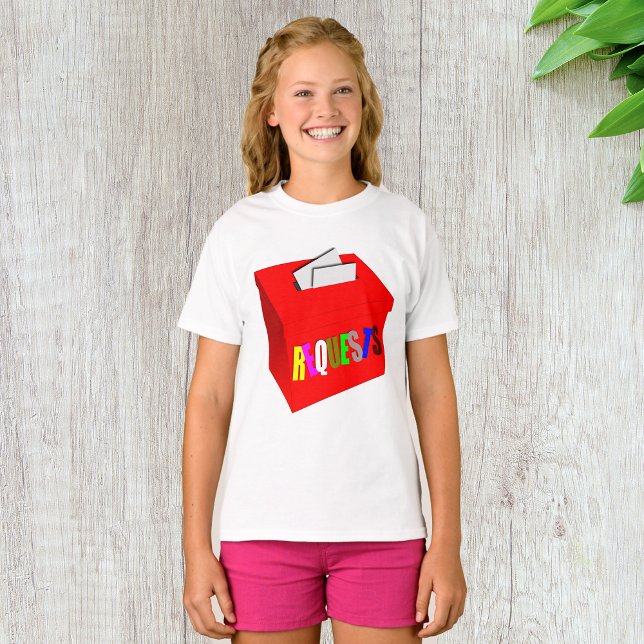 Camiseta de Chicas de caja de solicitud (Subido por el creador)