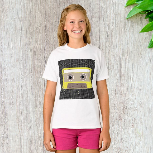 Camiseta de Chicas de cassette de música (Subido por el creador)