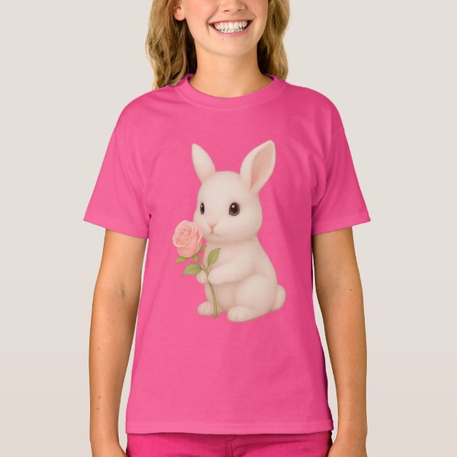 Camiseta de Chicas de flores (Anverso)