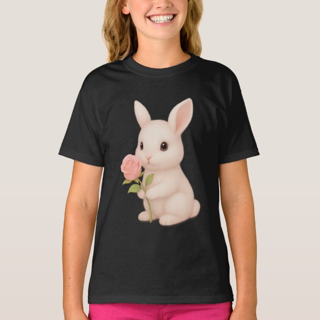 Camiseta de Chicas de flores (Anverso)