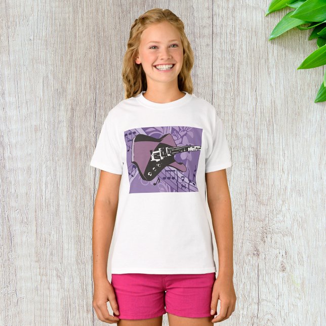 Camiseta de Chicas de guitarra eléctrica (Subido por el creador)