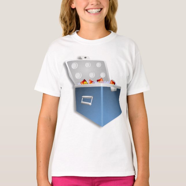 Camiseta de Chicas de Ice Cooler (Anverso)