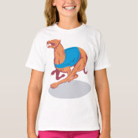 Camiseta de Chicas de la Carreras Greyhound