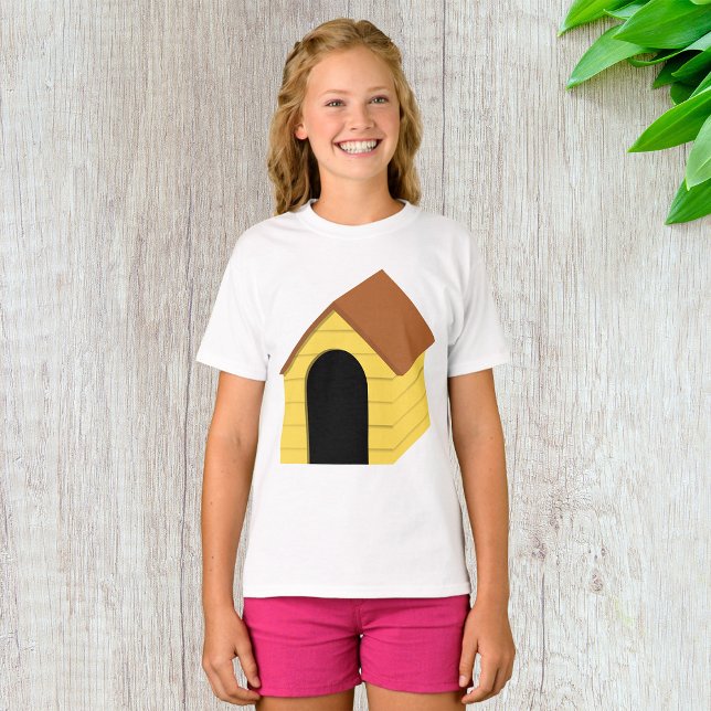 Camiseta de Chicas de la casa de perro amarilla (Subido por el creador)