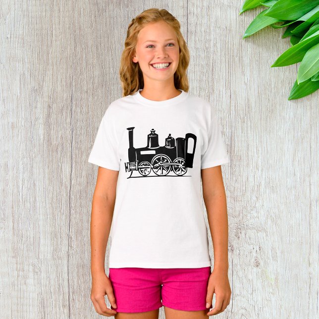 Camiseta de Chicas de locomotoras de vapor (Subido por el creador)