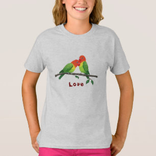 Camiseta de Chicas de Lovebirds