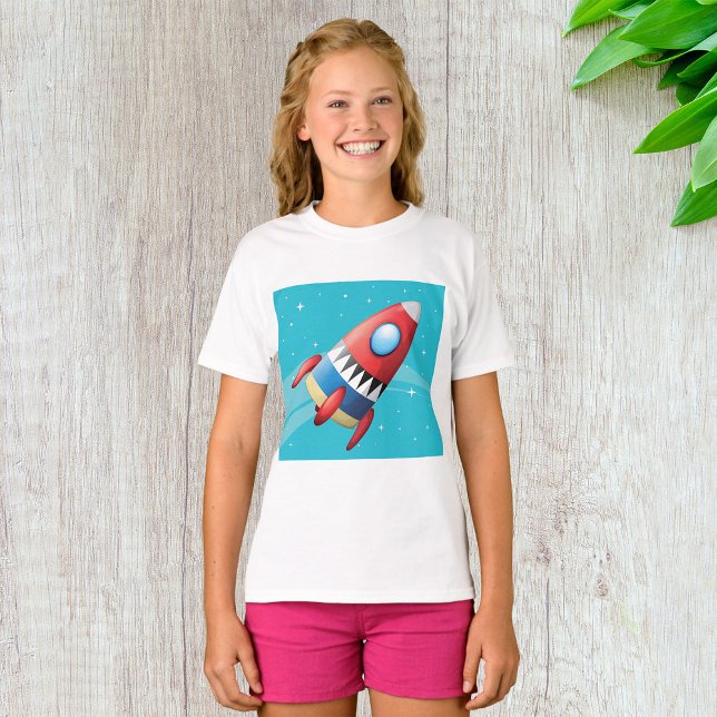 Camiseta de Chicas de nave espacial voladores (Subido por el creador)