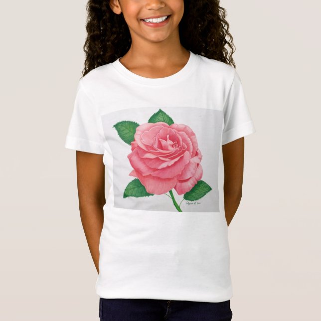 Camiseta de Chicas de pasión rosa (Anverso)