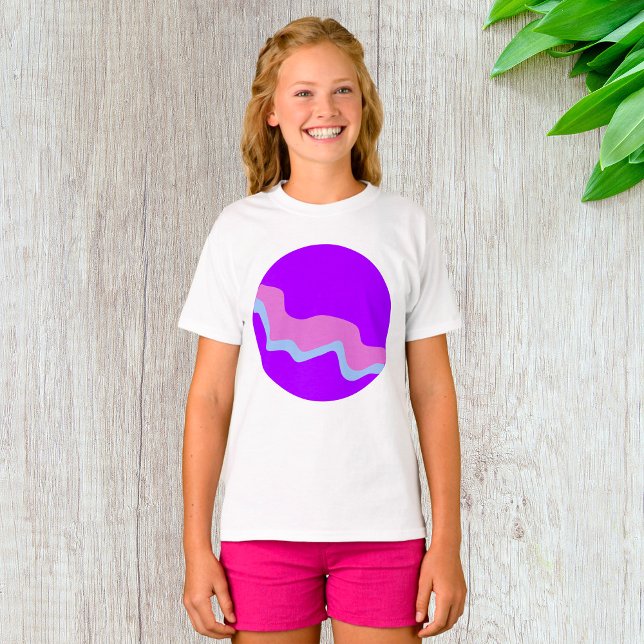 Camiseta de Chicas de planeta morado (Subido por el creador)