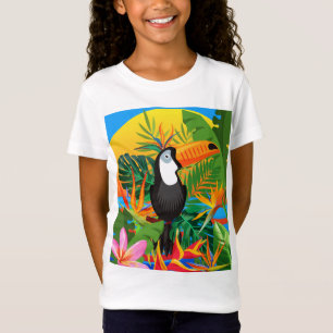 Camiseta de Chicas de selva tropical toscana
