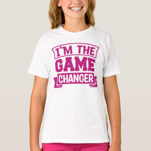 Camiseta de Chicas del cambio de juego - Niños mot
