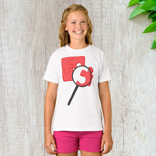 Camiseta de Chicas del rompecabezas