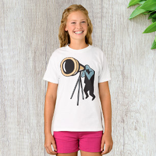 Camiseta de Chicas del telescopio