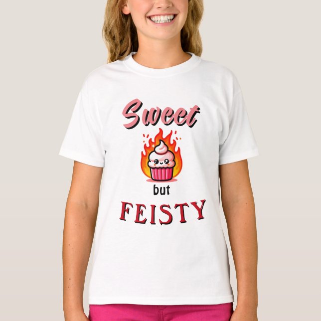 Camiseta de Chicas dulces pero feroces (Anverso)