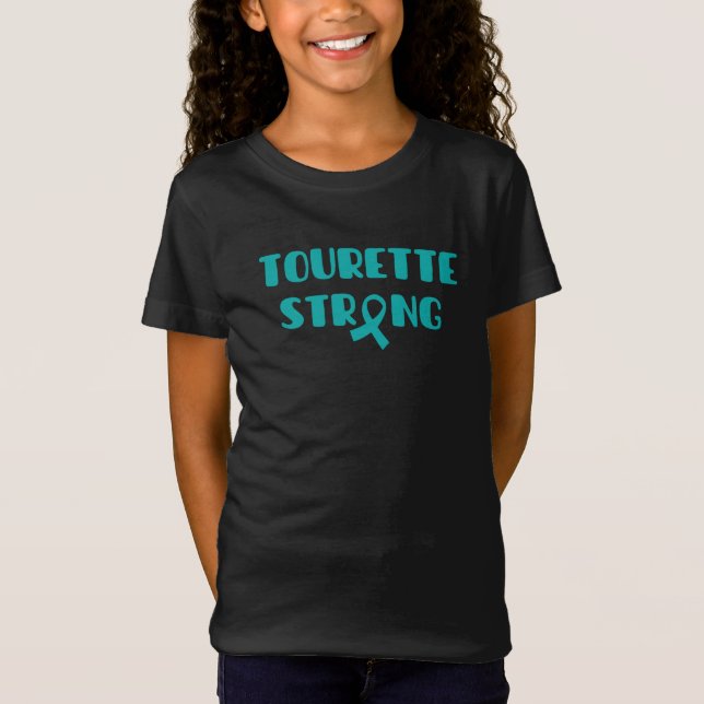Camiseta de Chicas fuertes en Tourette (Anverso)