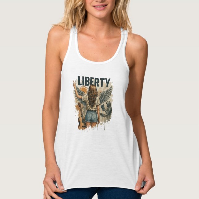 Camiseta de Chicas inspirados en la libertad (Anverso)
