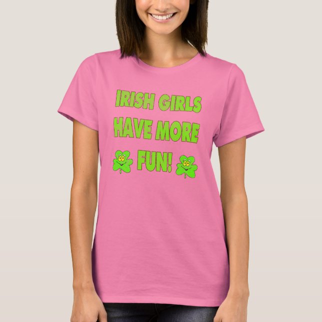 Camiseta de Chicas irlandeses (Anverso)