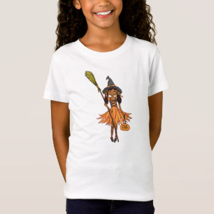 Camiseta de chicas oscuros de Halloween