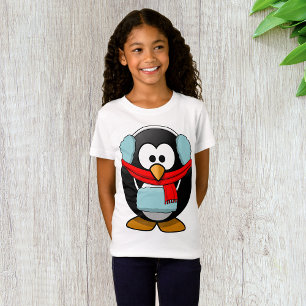 Camiseta de Chicas Pingüinos congelados