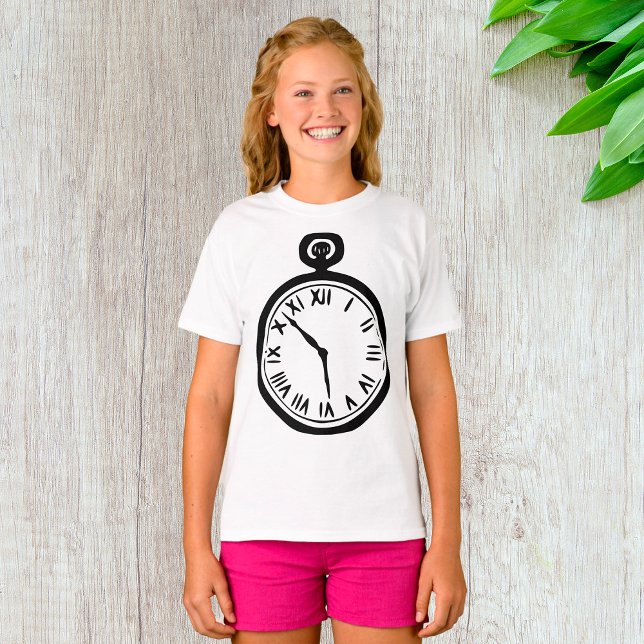 Camiseta de Chicas Pocket Watch (Subido por el creador)