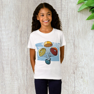 Camiseta de Chicas que regresan de nave espacial