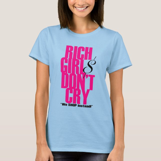 Camiseta de "CHICAS RICOS" (Anverso)