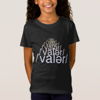 Camiseta de chicas Valor Fonético
