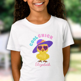 Camiseta de Chick Chicas jóvenes de Guay Cute EAST
