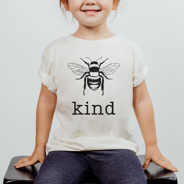 Camiseta de chico cristiano de Bee Kind (Subido por el creador)
