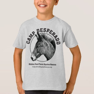 Camiseta de chicos del campamento Desperado
