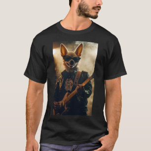 Camiseta de Chihuahua Rocker Genial - Guita Gráfic