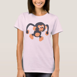Camiseta de Chimpanzee, Personalizado de Bouncy
